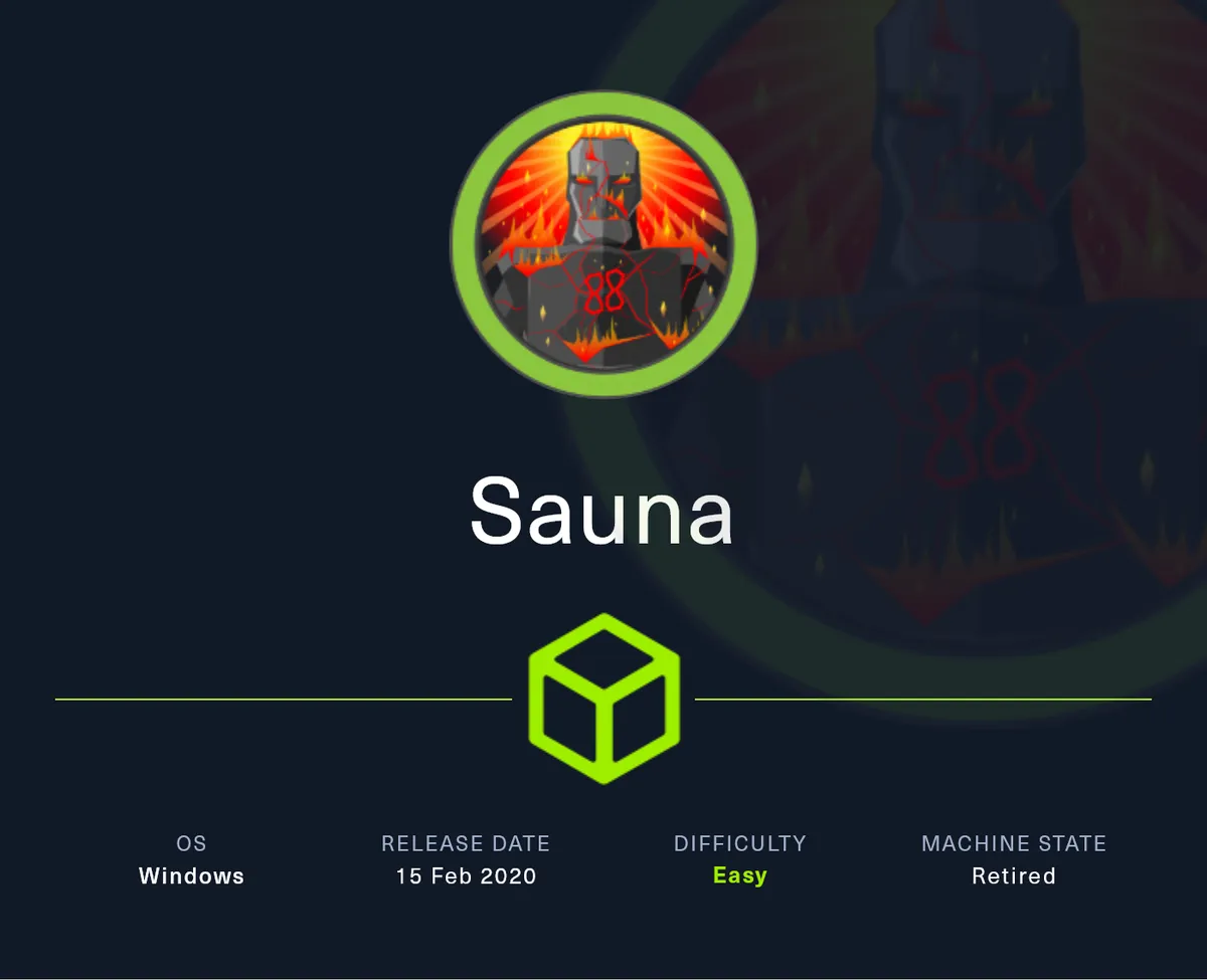 HTB - Sauna