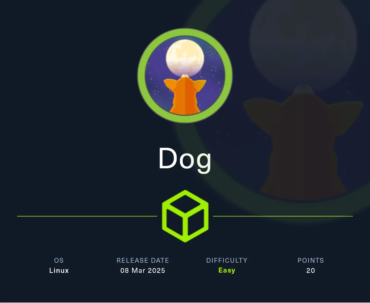 HTB - Dog