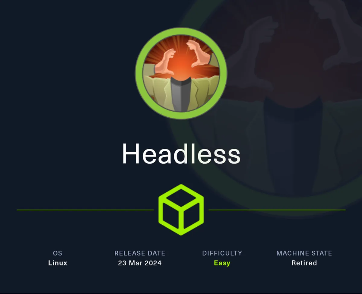 HTB - Headless