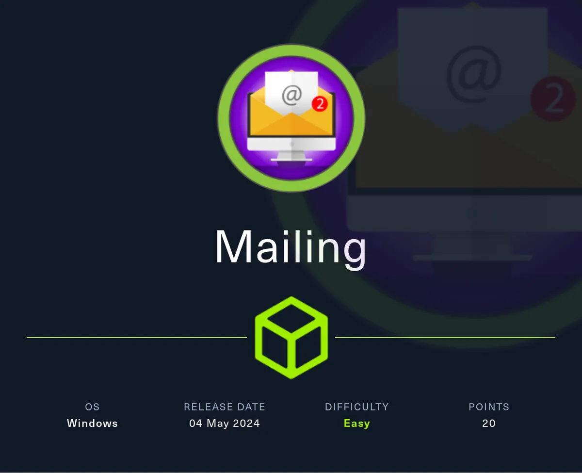 HTB - Mailing
