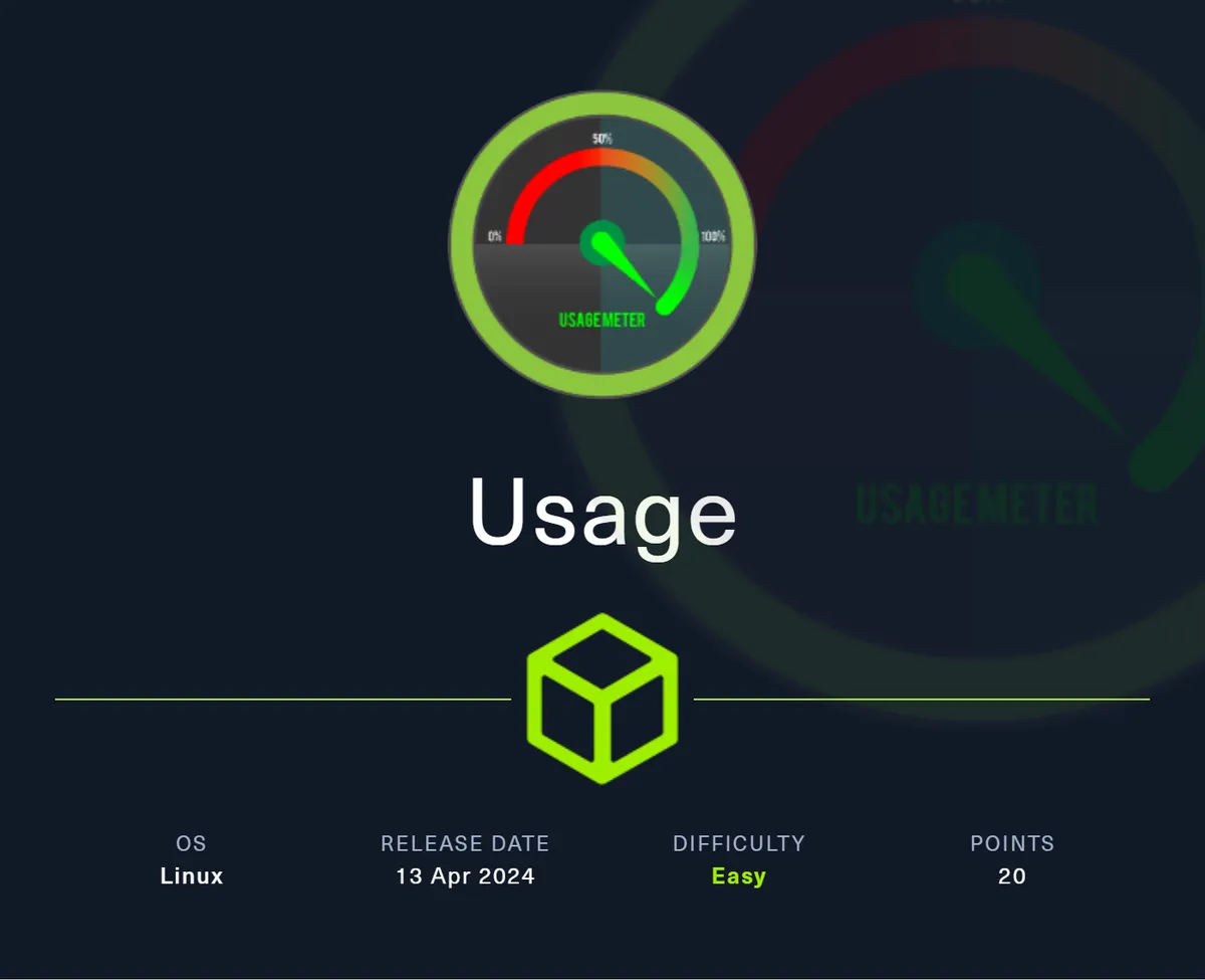 HTB - Usage
