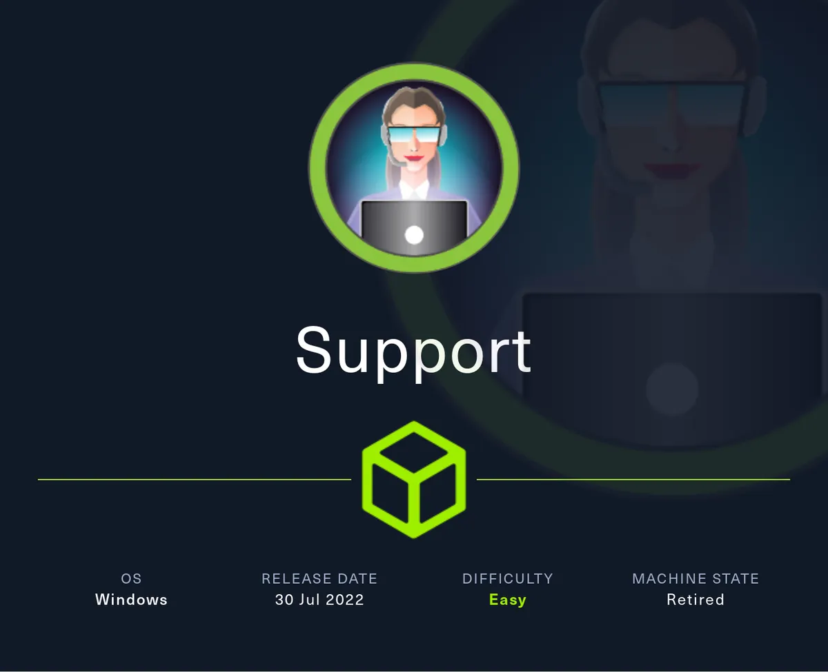 HTB - Support