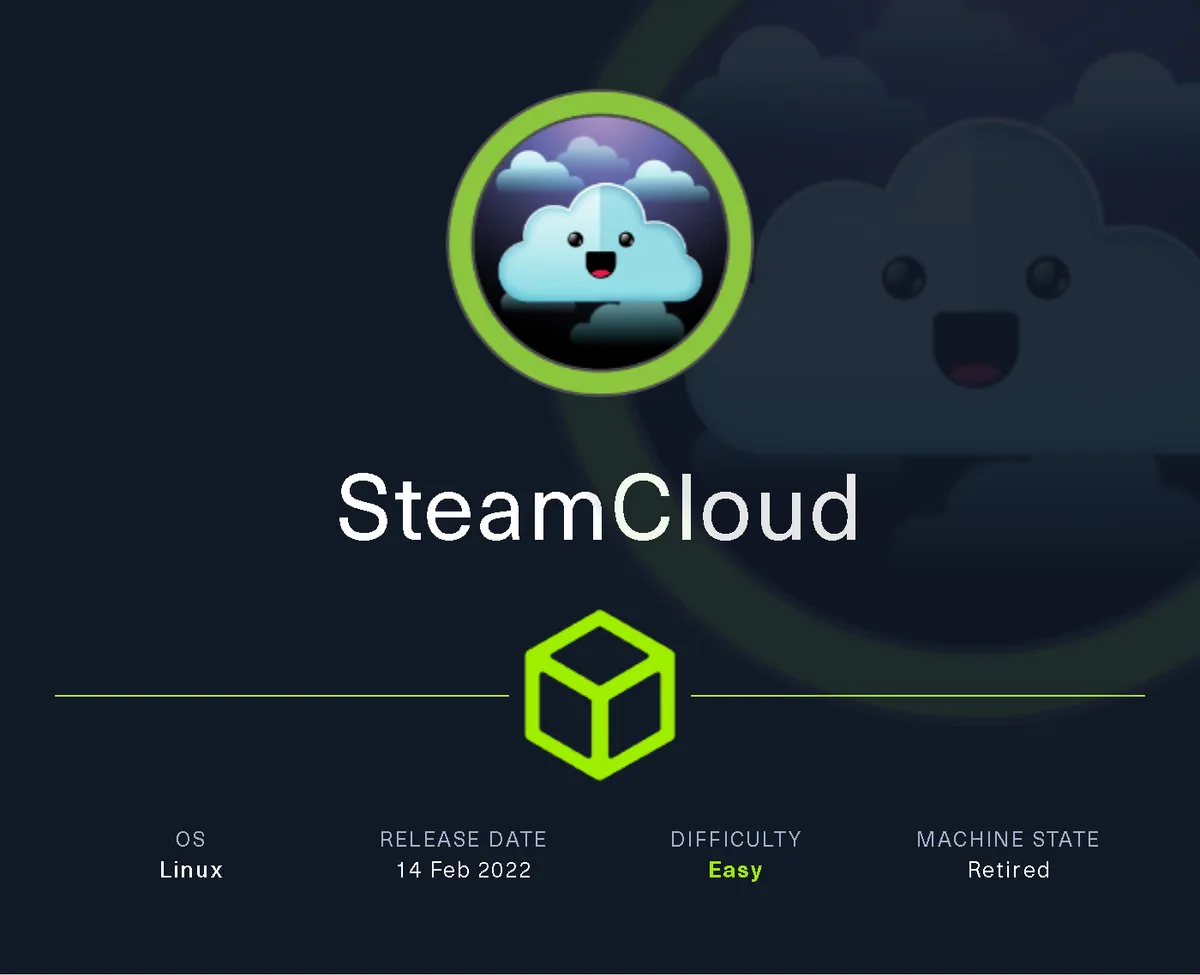 HTB - SteamCloud