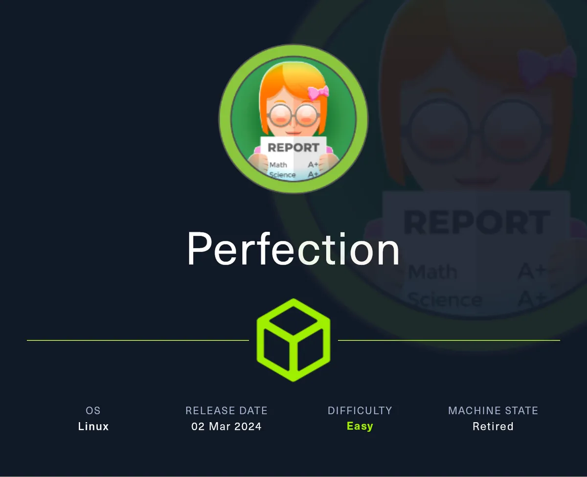 HTB - Perfection